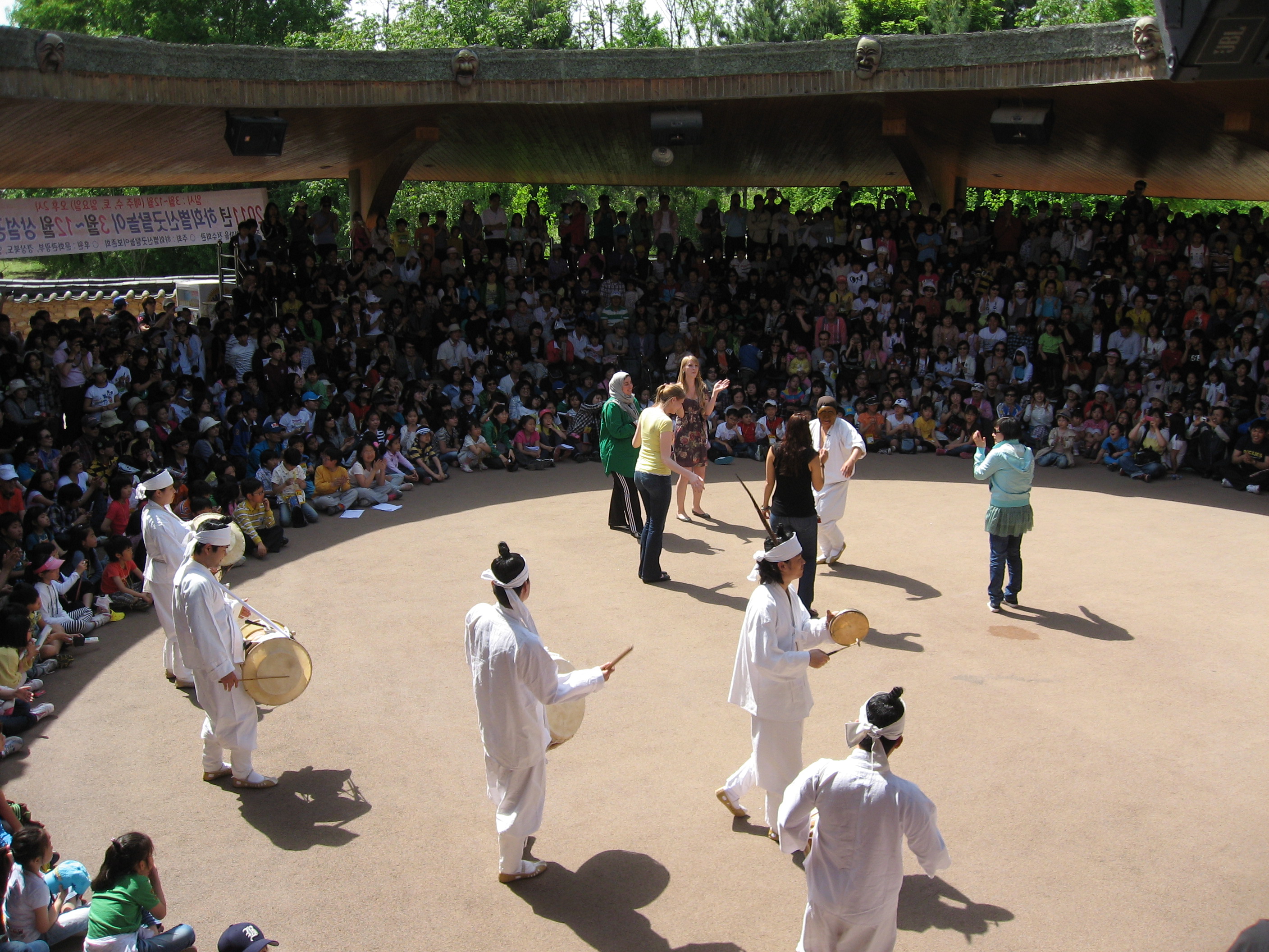 2012년 하회별신굿탈놀이 상설공연 안내